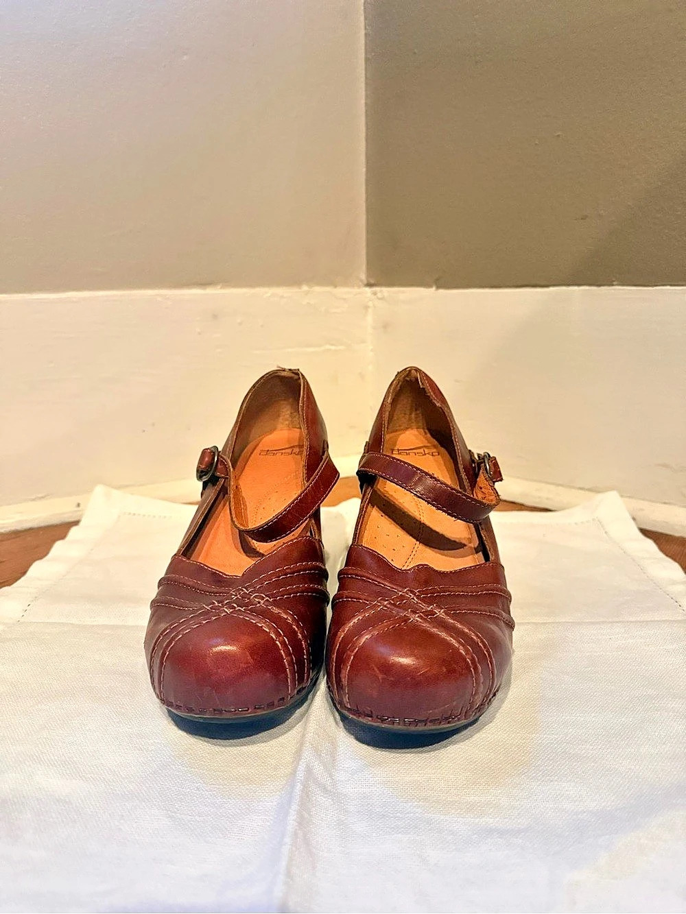 Dansko Mary Jane Heels Brown EU 40